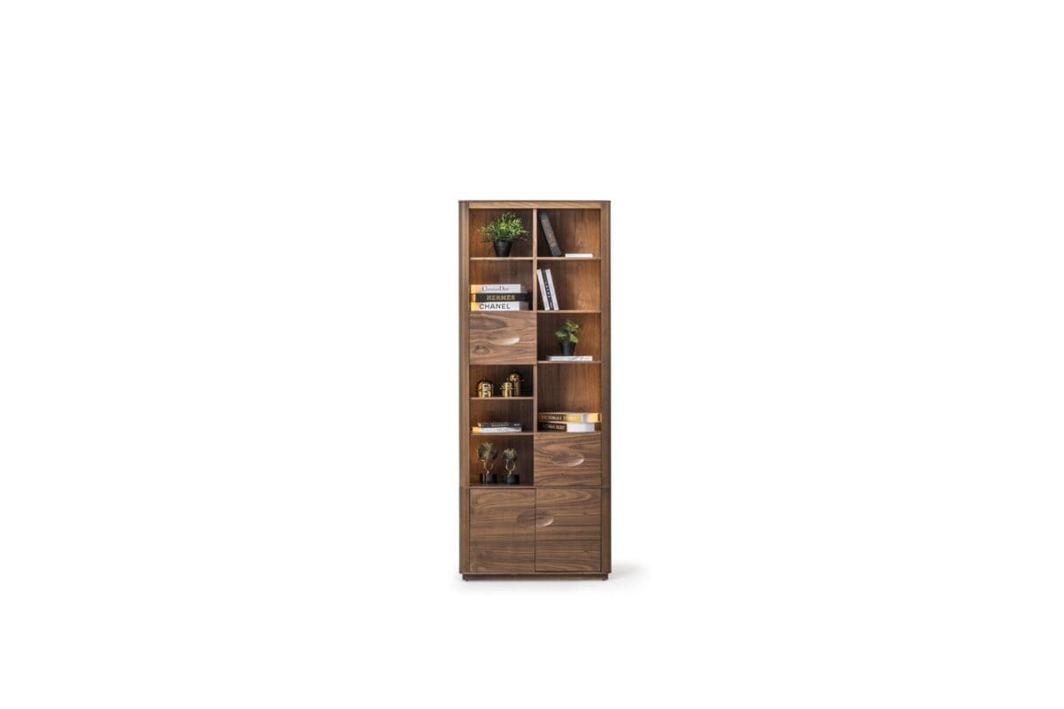 ASTON-TV-biblioteka-visoki-drveni-modul-sa-otvorenim-policama-i-donjim-ormaricem